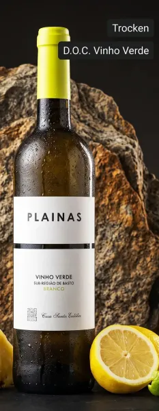 Vinho Verde Plainas Weißwein aus Portugal