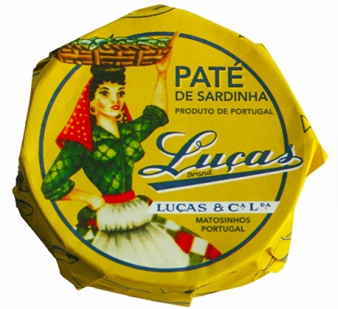 Sardinen Pastete Paté Gourmet Luças Fischkonserven Portugal