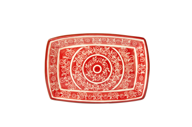 TRAVESSA BOLEADA L3 -  Platte  aus Keramik