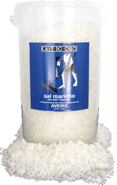 Saline Meersalz Cale do Oiro Eimer 1,250 Kg Aveiro Portugal1250g