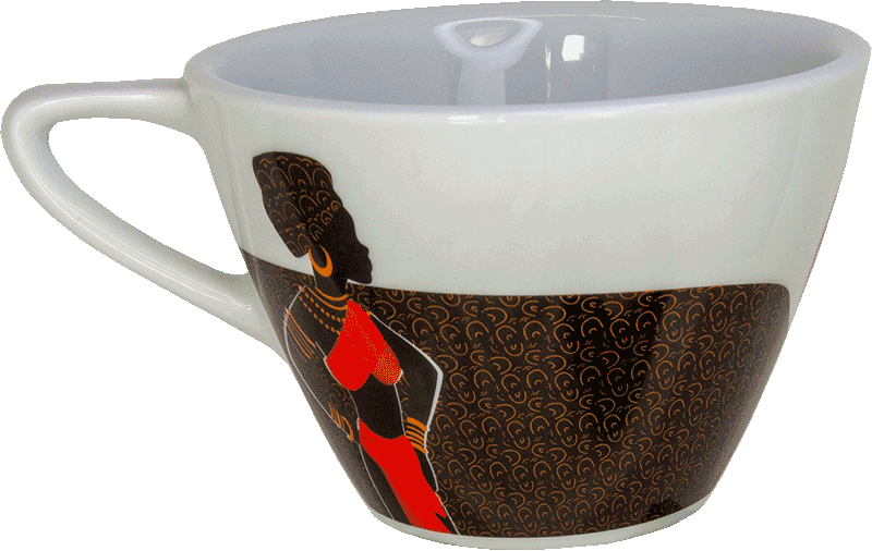 Cappuccino Tassen Groß Kaffeebohnen Gourmet