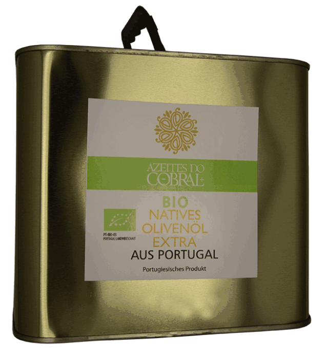 bio natives olivenöl extra azeites do cobral 3 L aus portugal