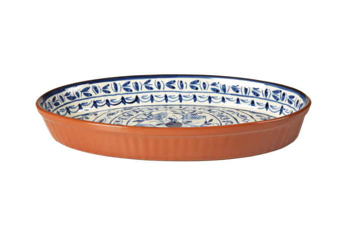 TABULEIRO OVAL -  Ovale Auflaufform aus Keramik