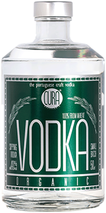 Wodka Vodka CURA Organic bio aus Portugal