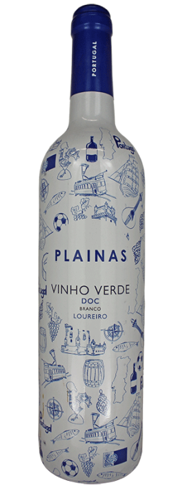 Vinho Verde Weißwein Plainas Loureiro 2019 aus Portugal
